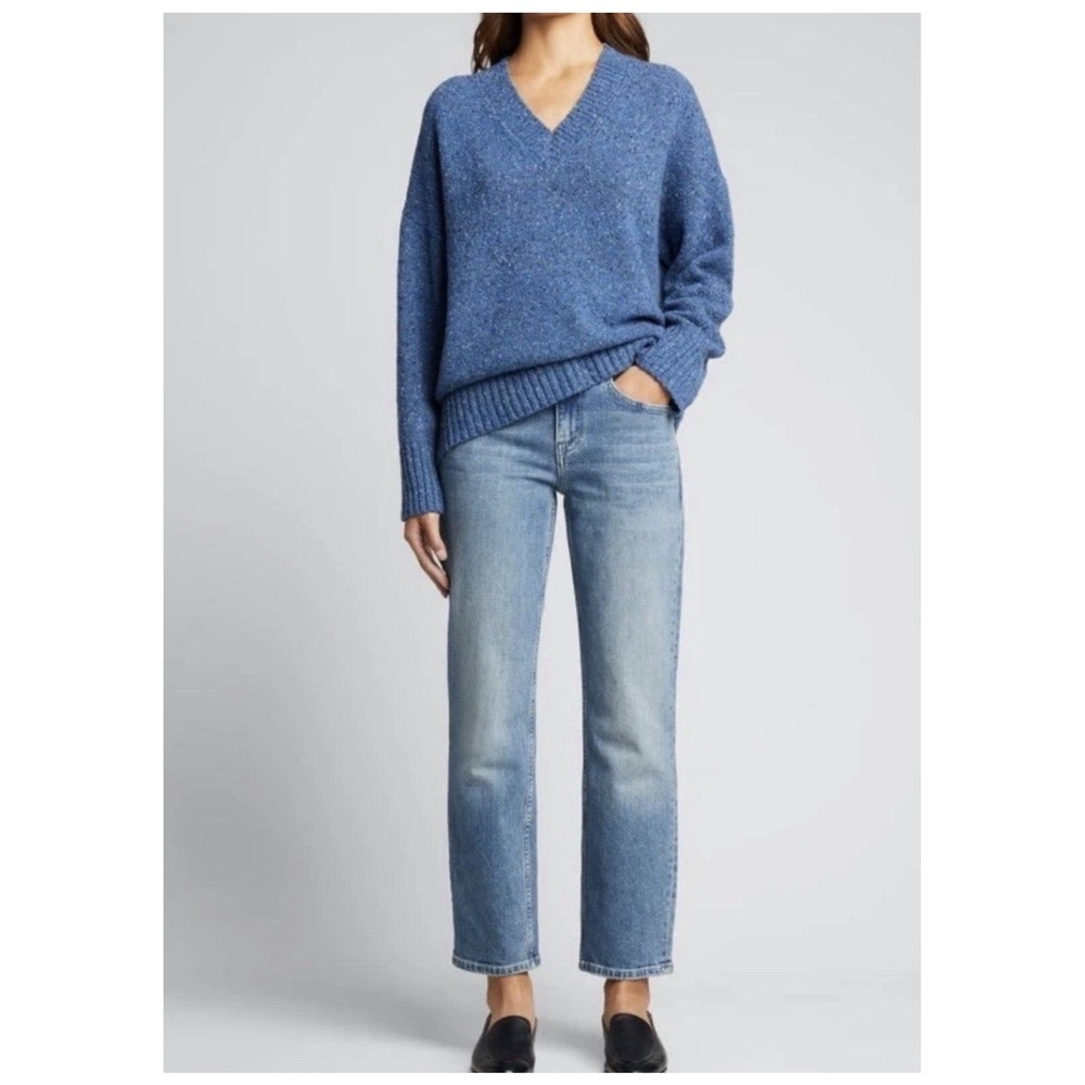 Lafayette 148 New York Watts Mid-Rise Straight Jeans Size 12 | 31